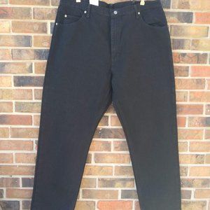 Men's Wrangler Black Jeans 42x32 Brand New